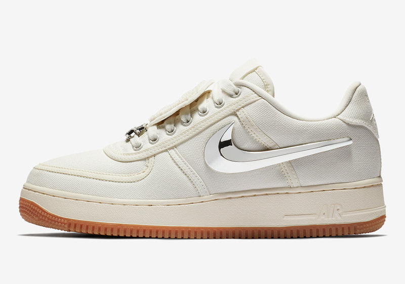 Nike Air Force 1 Low Travis Scott Sail de 2018